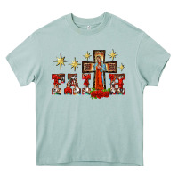 Arona faith our lady of guadalupe cross Heavy Core Tee - BarkalooDesign