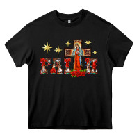 Black faith our lady of guadalupe cross Heavy Core Tee - BarkalooDesign