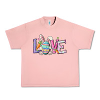 Salmon love easter Urban Heavy Tee - MaliasSmallBusiness