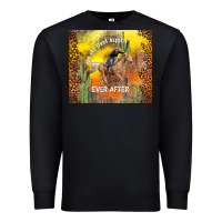 Black and she lived happily ever after Premium Sweatshirt - TumblerDesignByShophia
