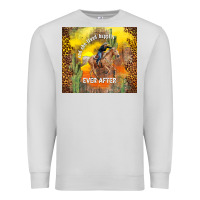 Dove Grey and she lived happily ever after Premium Sweatshirt - TumblerDesignByShophia