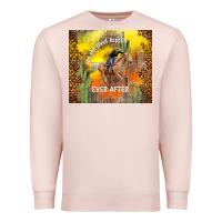 Pale Pink and she lived happily ever after Premium Sweatshirt - TumblerDesignByShophia