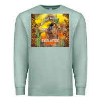 Seafoam and she lived happily ever after Premium Sweatshirt - TumblerDesignByShophia