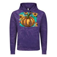 Cloud Purple pumpkin western Vintage Hoodie - BarkalooDesign