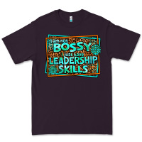 Plum i am not bossy i just have leadership skills Premium Tee - AdoDesignShop