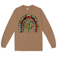 Toasted Coconut christmas cactus rainbow Long Sleeve Tee - JahusDesignShop