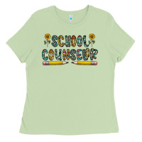 Matcha school counselor Ladies Tee - CowhideDigitalArt