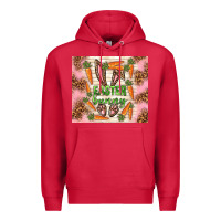 Cardinal easter bunny with carrots Premium Hoodie - TumblerDesignByShophia