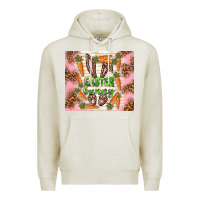Oatmeal Heather easter bunny with carrots Premium Hoodie - TumblerDesignByShophia