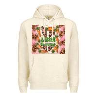 Sandshell easter bunny with carrots Premium Hoodie - TumblerDesignByShophia