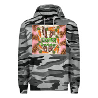Slate Camo easter bunny with carrots Premium Hoodie - TumblerDesignByShophia