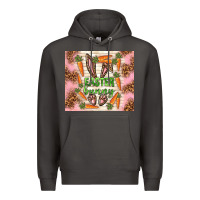 Smoke easter bunny with carrots Premium Hoodie - TumblerDesignByShophia