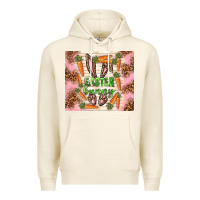 Tofu easter bunny with carrots Premium Hoodie - TumblerDesignByShophia