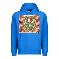 True Royal easter bunny with carrots Premium Hoodie - TumblerDesignByShophia