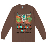 Chestnut i do not and will not fear tomorrow Long Sleeve Tee - MaliasSmallBusiness