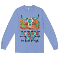 Colony Blue i do not and will not fear tomorrow Long Sleeve Tee - MaliasSmallBusiness