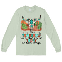 Matcha i do not and will not fear tomorrow Long Sleeve Tee - MaliasSmallBusiness