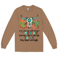 Toasted Coconut i do not and will not fear tomorrow Long Sleeve Tee - MaliasSmallBusiness