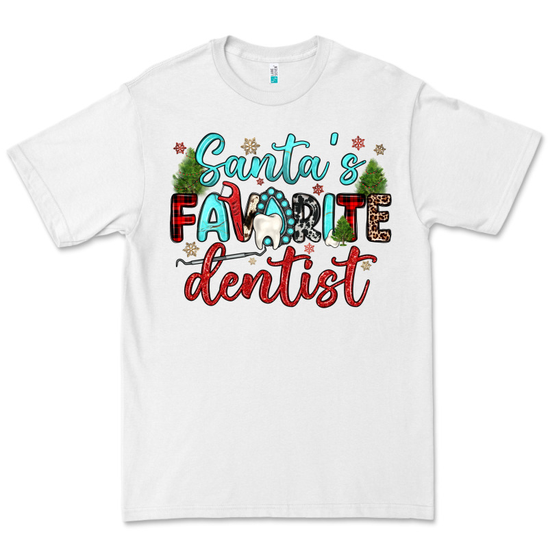 Santas Favorite Dentist Premium Tee by JahusDesignShop | Teevron