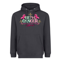 Smoke Heal Cancer Luke 1:37 cross Cancer Awareness Heavyweight Hoodie - HowdyJamesFarm