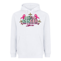 White Heal Cancer Luke 1:37 cross Cancer Awareness Heavyweight Hoodie - HowdyJamesFarm