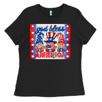 Black god bless America gnomes Ladies Tee - HRA Design Shop