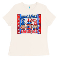 Bone god bless America gnomes Ladies Tee - HRA Design Shop