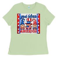 Matcha god bless America gnomes Ladies Tee - HRA Design Shop