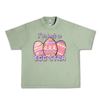 Oil Green i'm just so egg stra Urban Heavy Tee - MaliasSmallBusiness