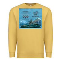 Antique Gold nothing is impossible with cross Premium Sweatshirt - TumblerDesignByShophia