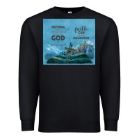Black nothing is impossible with cross Premium Sweatshirt - TumblerDesignByShophia