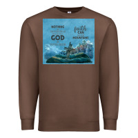 Chestnut nothing is impossible with cross Premium Sweatshirt - TumblerDesignByShophia