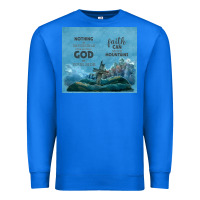 True Royal nothing is impossible with cross Premium Sweatshirt - TumblerDesignByShophia