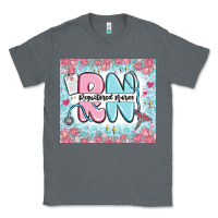 Charcoal Heather registered nurse rn Classic Tee - MaliasSmallBusiness