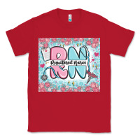 Red registered nurse rn Classic Tee - MaliasSmallBusiness