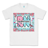 White registered nurse rn Classic Tee - MaliasSmallBusiness