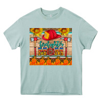 Arona firefighter mom Heavy Core Tee - HRA Design Shop