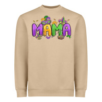 Mushroom mardi gras mama Heavyweight Sweatshirt - MaliasSmallBusiness