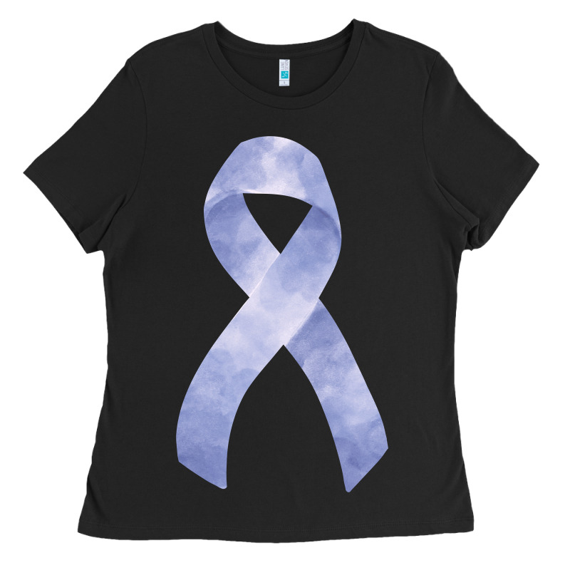 Stomach Cancer Ribbon Fa Element Ladies Tee by FaDigitalArtStudio | Teevron