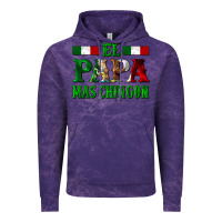Cloud Purple El Papa Mas Chingon Mexican Vintage Hoodie - LillyAllenDesigns