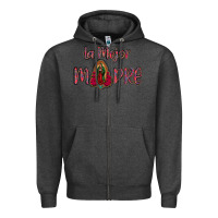 Charcoal Heather La Mejor Madre Zipper Hoodie - Bettercallsaul
