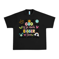 Black god is so much bigger than malia Urban Heavy Tee - MaliasSmallBusiness