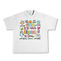 Lunar Rock god is so much bigger than malia Urban Heavy Tee - MaliasSmallBusiness