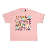 Salmon god is so much bigger than malia Urban Heavy Tee - MaliasSmallBusiness