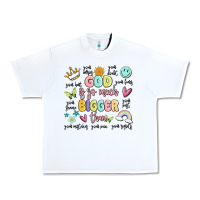 White god is so much bigger than malia Urban Heavy Tee - MaliasSmallBusiness