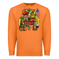 Carrot Christmas army gnomes truck 4th of july Premium Sweatshirt - HowdyJamesFarm