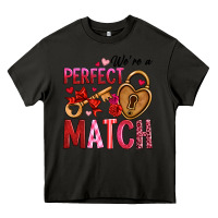 Asphalt we're a perfect match Heavy Core Tee - OliviaCreatesArt