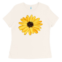 Bone sunflower Ladies Tee - FaDigitalArtStudio