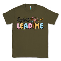 Army Green spirit lead me Classic Tee - MaliasSmallBusiness