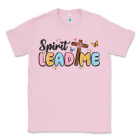 Bubblegum Pink spirit lead me Classic Tee - MaliasSmallBusiness